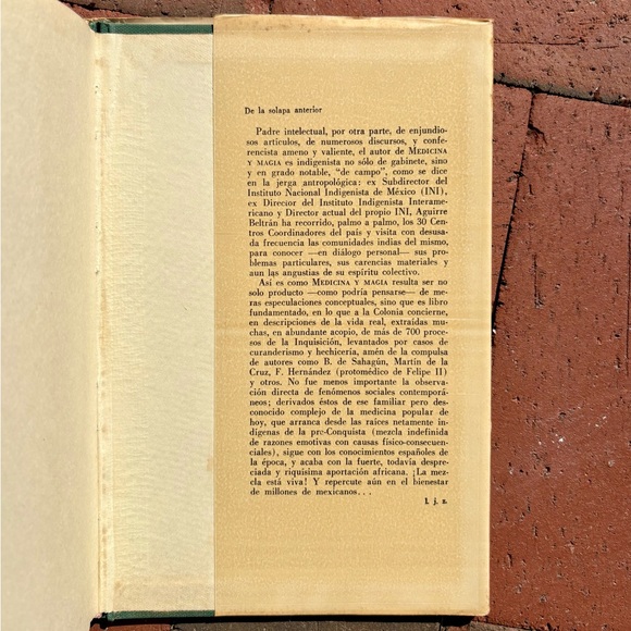 1973 Medicina y Magia Gonzalo Aguirre Beltran Medicine and Magic Colonialization - Picture 12 of 14